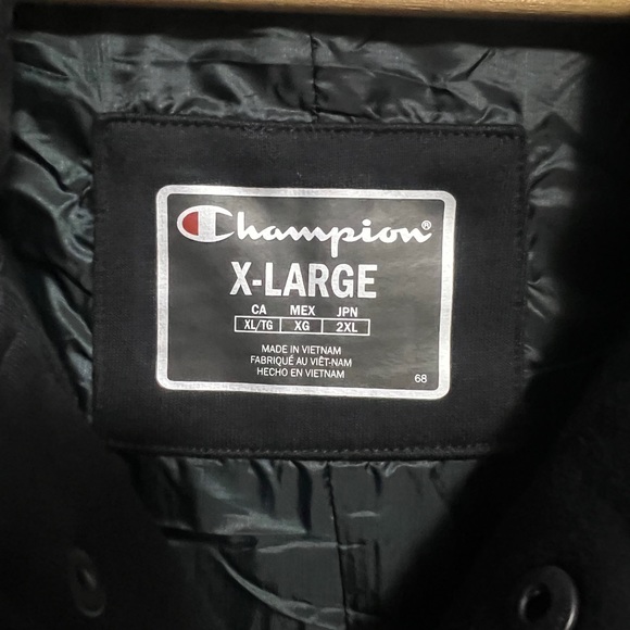 New! CHAMPION Long Winter Stadium Fleece Jacket Sizes Available in all sizes. - Picture 3 of 9